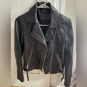 All Saints Dalby Leather Jacket - Women’s Size 4